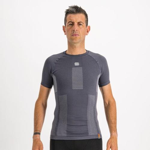 Sportful XC 2nd Skin SS Jersey - dark grey/silver (Grösse: S) von Sportful XC