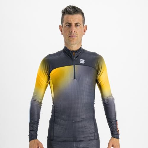 Sportful XC Apex Jersey - dark gray/yellow (Grösse: S) von Sportful XC