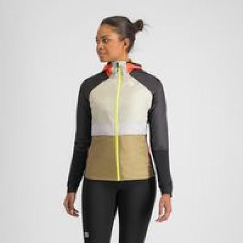 Sportful XC Cardio W Jacket - black/military green/pompelmo (Grösse: 2XL) von Sportful XC