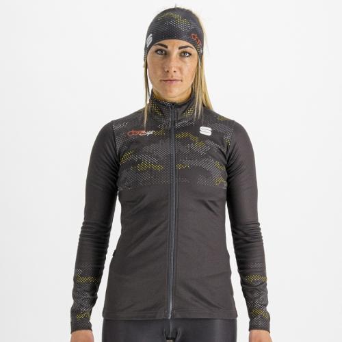 Sportful XC Doro Rythmo Jersey - dark gray/yellow (Grösse: S) von Sportful XC