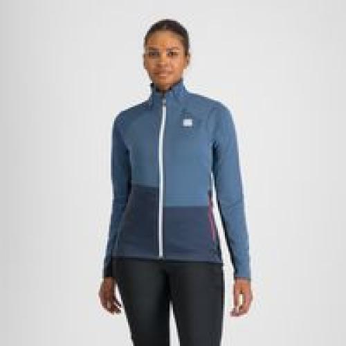 Sportful XC Engadin W Jacket - natural gray/galaxy blue (Grösse: M) von Sportful XC
