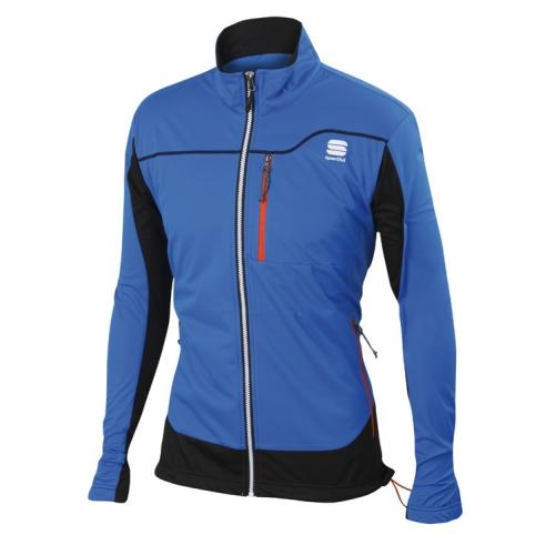 Sportful XC Engadin Wind Jacket - electric blue/black (Grösse: 2XL) von Sportful XC