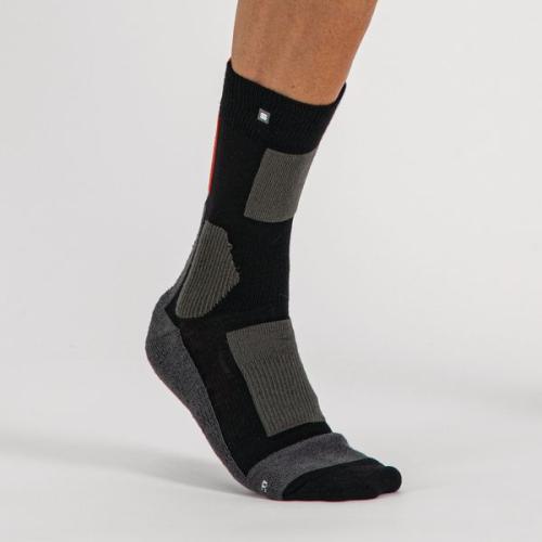 Sportful XC Primaloft Socks - black chily red (Grösse: 2XL) von Sportful XC