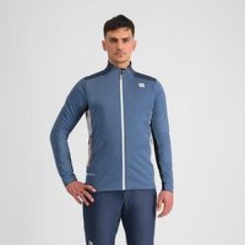 Sportful XC Squadra Jacket - natural gray/galaxy blue (Grösse: L) von Sportful XC