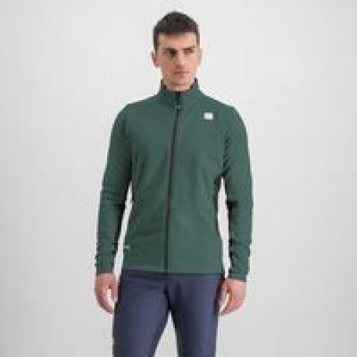 Sportful XC Squadra Jacket - shrub green/galaxy blue (Grösse: L) von Sportful XC