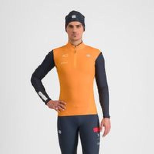 Sportful XC Squadra Jersey - bright marigold/galaxy blue (Grösse: S) von Sportful XC