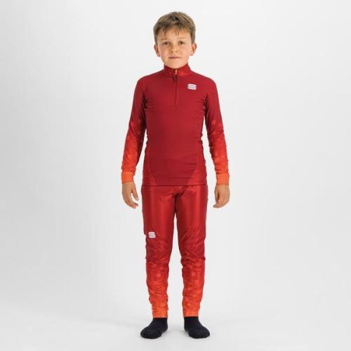 Sportful XC Squadra Kid's Jersey - red rumba/pompelmo (Grösse: 14Y) von Sportful XC