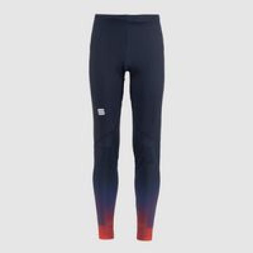 Sportful XC Squadra Kid's Tight - galaxy blue/tango red (Grösse: 14Y) von Sportful XC