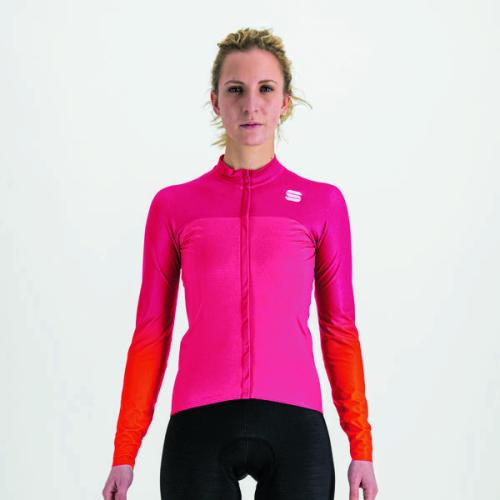 Sportful Bodyfit Pro W Thermal Jersey - raspberry/pompelmo (Grösse: S) von Sportful
