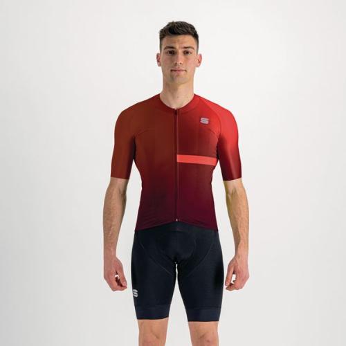 Sportful Bomber Jersey - chili red/cayenna red (Grösse: 2XL) von Sportful