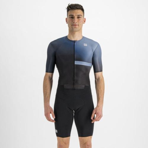 Sportful Bomber Suit - black galaxy blue (Grösse: 2XL) von Sportful