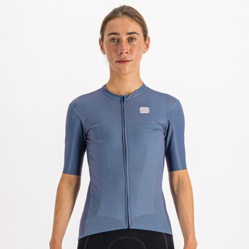 Sportful Checkmate W Jersey - berry blue mauve (Grösse: 2XL) von Sportful