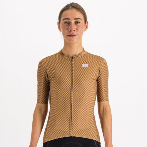 Sportful Checkmate W Jersey - gold mauve (Grösse: XL) von Sportful