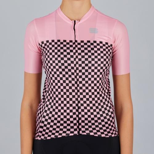 Sportful Checkmate W Jersey - pink (Grösse: S) von Sportful