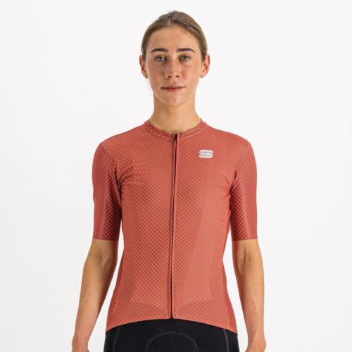 Sportful Checkmate W Jersey - pompelmo mauve (Grösse: S) von Sportful