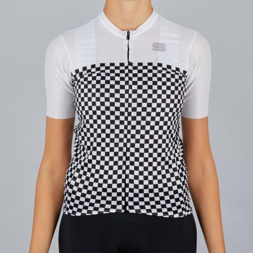 Sportful Checkmate W Jersey - white (Grösse: S) von Sportful