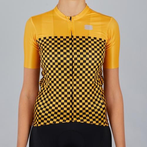 Sportful Checkmate W Jersey - yellow (Grösse: XS) von Sportful