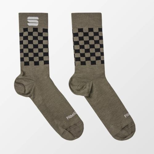 Sportful Checkmate Winter Socks - beetle/black (Grösse: XL) von Sportful