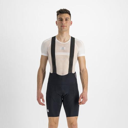Sportful Classic Bibshort - black chily red (Grösse: 3XL) von Sportful