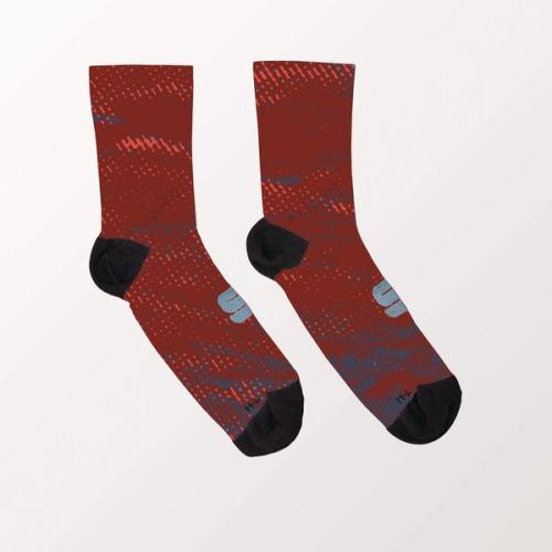 Sportful Cliff Socks - cayenna red (Grösse: S) von Sportful