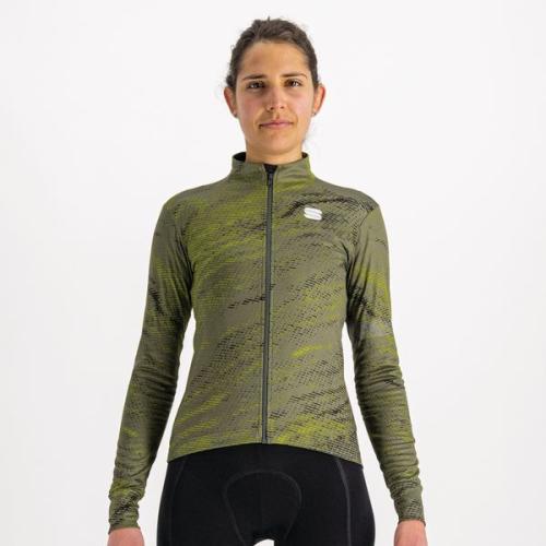 Sportful Cliff Supergiara W Thermal Jersey - beetle/guacamole/black (Grösse: M) von Sportful