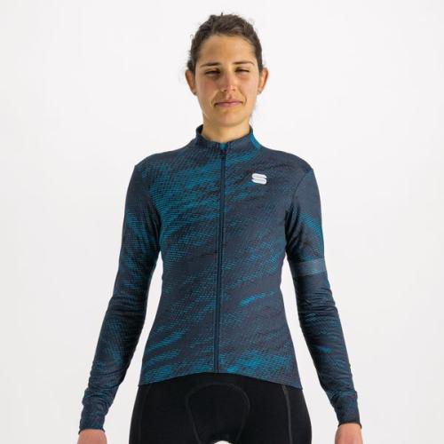 Sportful Cliff Supergiara W Thermal Jersey - galaxy blue/berry blue/black (Grösse: M) von Sportful
