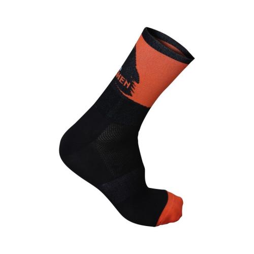 Sportful Dolomiti Sock - orange/black (Grösse: M-L) von Sportful