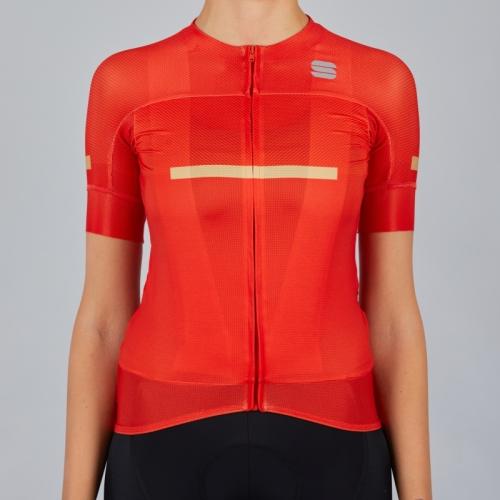 Sportful Evo W Jersey - red fire (Grösse: L) von Sportful