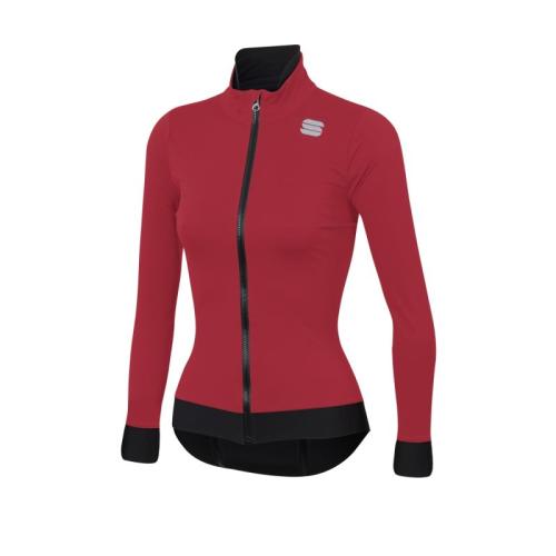 Sportful Fiandre Medium Woman Jacket - red rumba (Grösse: S) von Sportful