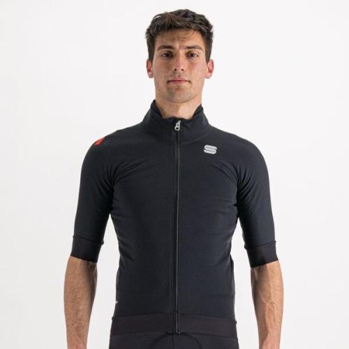 Sportful Fiandre Pro Jacket Short Sleeve - black (Grösse: 3XL) von Sportful