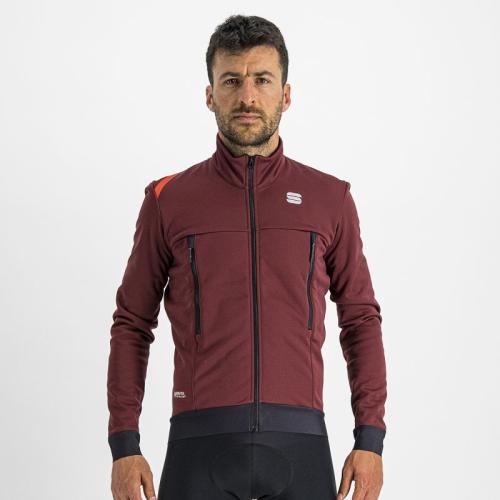 Sportful Fiandre Warm Jacket - red wine (Grösse: 2XL) von Sportful