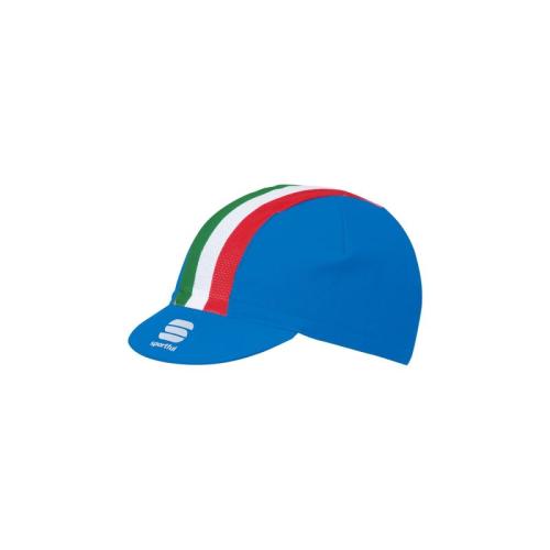 Sportful Italia Cap - electric blue/tricolore Sportful Italia Cap - electric blue/tricolore von Sportful