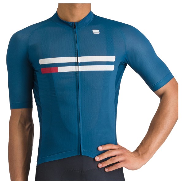 Sportful - Joy Jersey - Velotrikot Gr L blau von Sportful