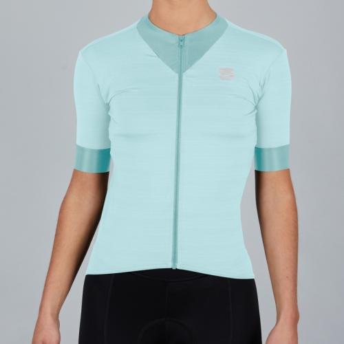 Sportful Kelly W Short Sleeve Jersey - blue sky (Grösse: L) von Sportful