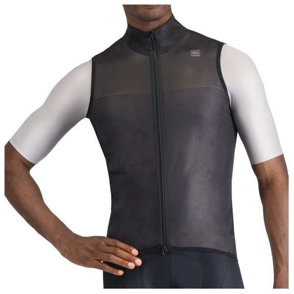 Sportful - Light Air Vest - Velogilet Gr M grau von Sportful
