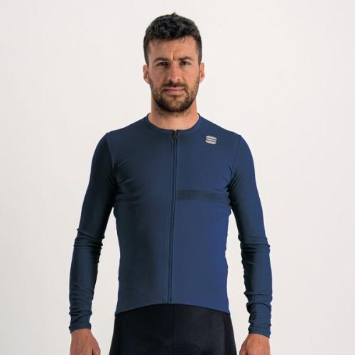 Sportful Matchy Long Sleeve Jersey - galaxy blue (Grösse: XL) von Sportful