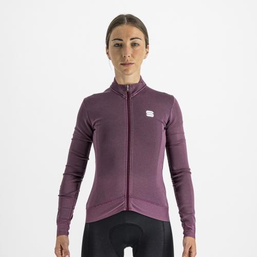 Sportful Monocrom W Thermal Jersey - mauve (Grösse: M) von Sportful