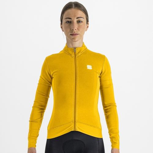 Sportful Monocrom W Thermal Jersey - yellow (Grösse: L) von Sportful