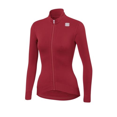 Sportful Monocrom Woman Thermal Jersey - red rumba (Grösse: S) von Sportful