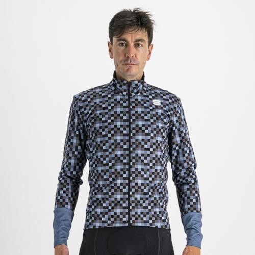 Sportful Pixel Jacket - blue sea (Grösse: L) von Sportful
