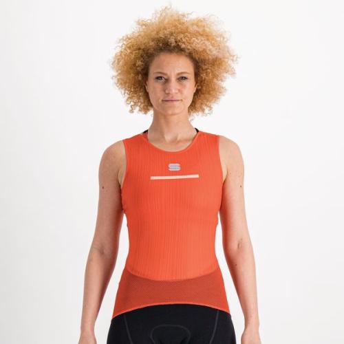 Sportful Pro Baselayer W Sleeveless - pompelmo (Grösse: 2XL) von Sportful