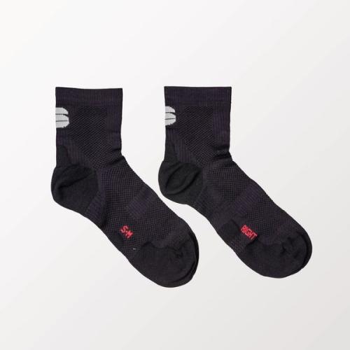 Sportful Pro Race W Socks - black/white (Grösse: S-M) von Sportful