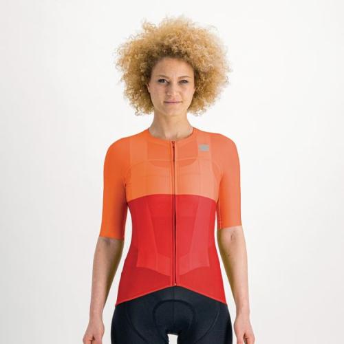Sportful Pro W Jersey - chili red pompelmo (Grösse: XS) von Sportful