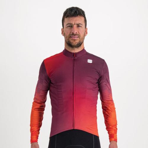 Sportful Rocket Thermal Jersey - red rumba/pompelmo (Grösse: 3XL) von Sportful