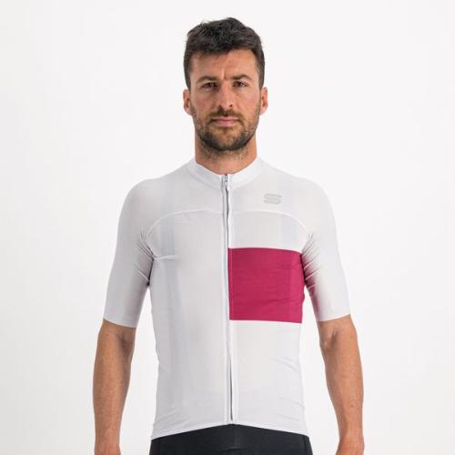 Sportful Snap Jersey - ash grey cyclamen (Grösse: 2XL) von Sportful