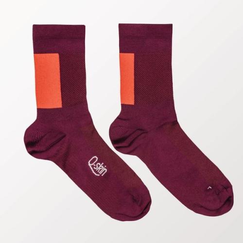 Sportful Snap Socks - prune pompelmo (Grösse: XL) von Sportful