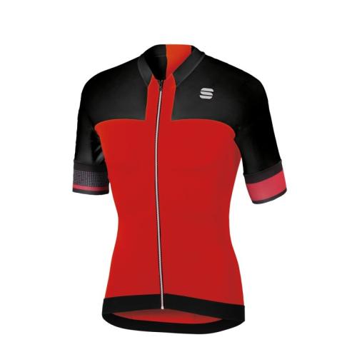 Sportful Strike Jersey - red/black (Grösse: 2XL) von Sportful
