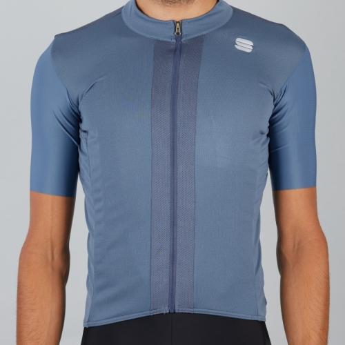 Sportful Strike Short Sleeve Jersey - blue sea/black (Grösse: 3XL) von Sportful