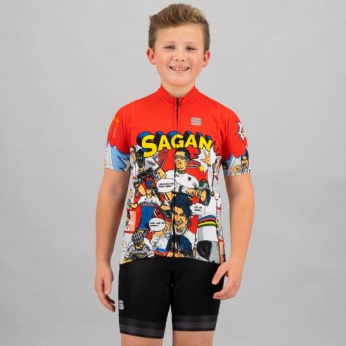 Sportful Super Peter Jersey - red (Grösse: 10Y) von Sportful