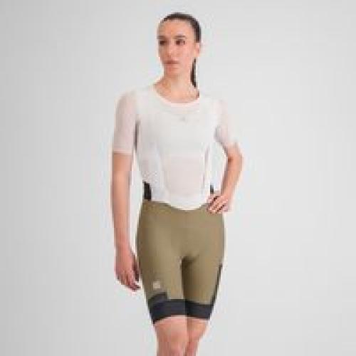 Sportful Supergiara W BibShort - olive green (Grösse: XS) von Sportful